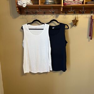 Lands’ End Women's Tank Top bundle of 2- Size 1X NWOT
